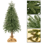 Kunstlik j&otilde;ulupuu Springos CT0128, 220 cm, koos alusega