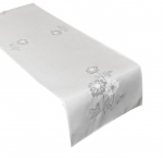 Piklik laudlina ristk&uuml;likukujuline OH-160-A, valge, 40 x 140 cm