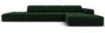 Nurgadiivan Micadoni Home Jennifer Velvet, tumeroheline v., parem, 341 x 166 cm x 70 cm