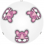 Valgusti plafoon Britop Lenny 4564002, E27, 2 x 60 W, kroom v.