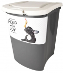 Lemmikloomatoidu s&auml;ilituskast Flamingo Pria, 38 l, 41 cm x 37 cm x 49 cm, hall v.