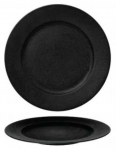 Taldrik prae Leela Baralee Fine Plus Satin, &Oslash; 21 cm, must