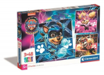 Pusle 3in1 Clementoni Paw Patrol The Mighty Movie 25303, 20.5 cm x 21 cm, 144 tk, mitmev&auml;rviline