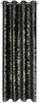 &Ouml;&ouml;kardin Tami, kuld v./must v./teras v., 140 cm x 250 cm