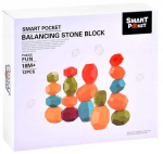 Tasakaaluplokid Smart Pocket balansiniai akmenukai 12vnt., mitmev&auml;rviline, 12 tk