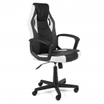 M&auml;nguri tool Akord F4G FG-19, 48 x 49 x 103 - 113 cm, valge v./must v.