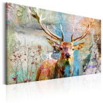 Reproduktsioon Artgeist Deer on Wood, g-c-0060-b-b, 30 cm x 20 cm