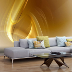 Fototapeet Artgeist Gold Fractal Background FTNT0018, 270 cm x 350 cm