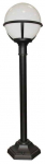 Vabalt seisev v&auml;lisvalgusti Elstead Lighting Glenbeigh Pillar, 60W, E27, IP44, must v., 27 cm x 106 cm