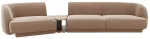 Mooduldiivan Micadoni Miley Blu 40, pruunikas v., vasak, 300 x 118 cm x 70 cm