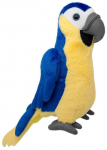 Pehme m&auml;nguasi papagoid Wild Planet All About Nature, sinine/kollane, 27 cm