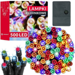 J&otilde;ulutuled Springos CL0536, 33 m, mitmev&auml;rviline, 500 LED