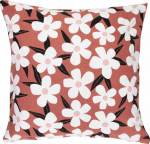 Dekoratiivpadjap&uuml;&uuml;r Douceur d`Interieur Darcy, valge v./must v./roosa v., 40 cm x 40 cm