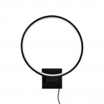 Valgusti seinale Opviq Halka 13309, LED, 3000 &deg;K, 1 x 12 W, must v.