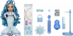 Nukk aksessuaaridega Rainbow High Winter Wonderland Skyler, 28 cm, helesinine v.