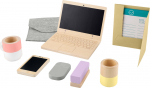 Komplekt rollim&auml;nguks, kontori m&auml;ngukomplekt Fisher Price Work From Home, pruun v.