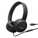 Juhtmega k&otilde;rvaklapid JBL Tune 520CB Stereo wired USB-C foldable, must v.