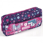 Pinal Gabol Cats, 22 cm x 3.5 cm, roosa/violetne