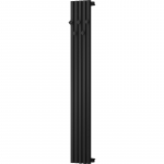 Veek&uuml;tte r&auml;tikuradiator Mexen Flux, must v., 24 cm x 150 cm, 450 W