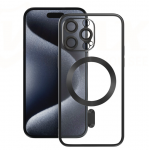 Telefoni &uuml;mbris Vmax tf-GSM186184, Apple iPhone 16 Plus, must v.