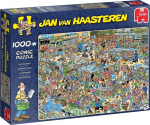 Pusle Jumbo Jan Van Haasteren The Pharmacy, 49 cm x 68 cm, 1000 tk, mitmev&auml;rviline