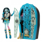 Nukk aksessuaaridega Monster High Skullmate Secrets Frankie Stein, 28 cm, sinine v.