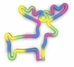 Dekoratsioon "Hirv" Forever Light FLNE12 LED-valgustusega, 28 cm, 1.5 cm, mitmev&auml;rviline