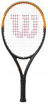 Tennisereket Wilson Burn Spin Jr 24, must/oranž