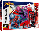Pusle Trefl Marvel Spiderman, 40 cm x 60 cm, 24 tk, mitmev&auml;rviline