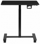 S&uuml;learvutilaud reguleeritava k&otilde;rgusega ModernHome, 48 cm x 70 cm, 71.5 - 112 cm, must v.
