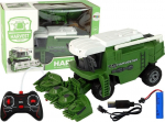 Rc kombain Lean Toys Agricultural Vehicles Series, roheline v.