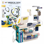 Arstim&auml;ngu komplekt, - Lean Toys Medical Desk, mitmev&auml;rviline