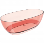 Vann, teisaldatav Mexen Pure, 170 cm x 80 cm x 58 cm, ovaalne, coral transparent v.