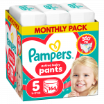 P&uuml;ksm&auml;hkmed Pampers Active Baby, 5 suurus, 11 - 17 kg, 164 tk