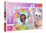 Pusle Trefl Gabbys Dollhaouse Cheerful Gabi 24643, 40 cm x 60 cm, 24 tk, mitmev&auml;rviline