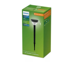 Maasse torgatav p&auml;ikesepaneeliga valgusti Philips Kyna, IP44, must v.