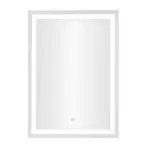 Peegel ModernHome VKM-ECO-4, valgustusega, rippuv, 50 cm x 70 cm, h&otilde;be v.