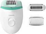 Epilaator Philips Satinelle Essential BRE245/00, valge v./roheline v.