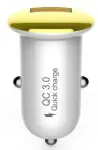 Auto laadija Devia Mushroom, USB, kuldne v., 18 W
