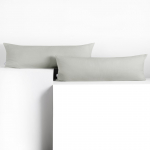 Padjap&uuml;&uuml;r Restilo Amber, valge, 40 cm x 145 cm, 2 tk