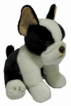 Pehme m&auml;nguasi Smily Play Dog Mascot Boston Terrier, valge v./must v., 30 cm
