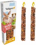 V&auml;ikeloomade toit Vadigran Stixx Herb Rodents Nuts & Fruit, t&scaron;int&scaron;iljadele/k&uuml;&uuml;likutele/merisigadele, 0.15 kg, 2 tk