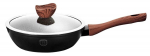 Praepann kaanega Berlinger Haus BH-1718, &Oslash; 24 cm, alumiinium/klaas
