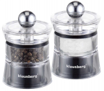 Soola- ja pipraveski Klausberg KB-7432, l&auml;bipaistev v./must v.