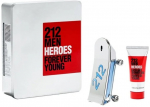 Kinkekomplektid meestele Carolina Herrera 212 Men Heroes