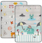 M&auml;ngumatt Milly Mally Kinder Cyfry, 178 cm x 120 cm, mitmev&auml;rviline