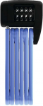 Lukk Abus Bordo Combo Lite Mini, sinine v./must v., 600 mm