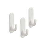 Konks Elfa, 4 cm x 1.5 cm, valge