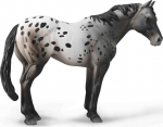 M&auml;ngukujuke Collecta Appaloosa Blue Roan Horse 490671, valge v./must v.