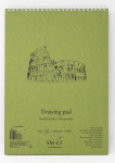 Joonistuspaber Smiltainis Drawing Pad, A4, 290 g/m&sup2;, valge v., 29.7 cm x 21 cm